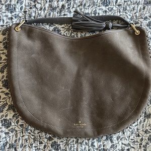 Kate spade grey shoulder bag